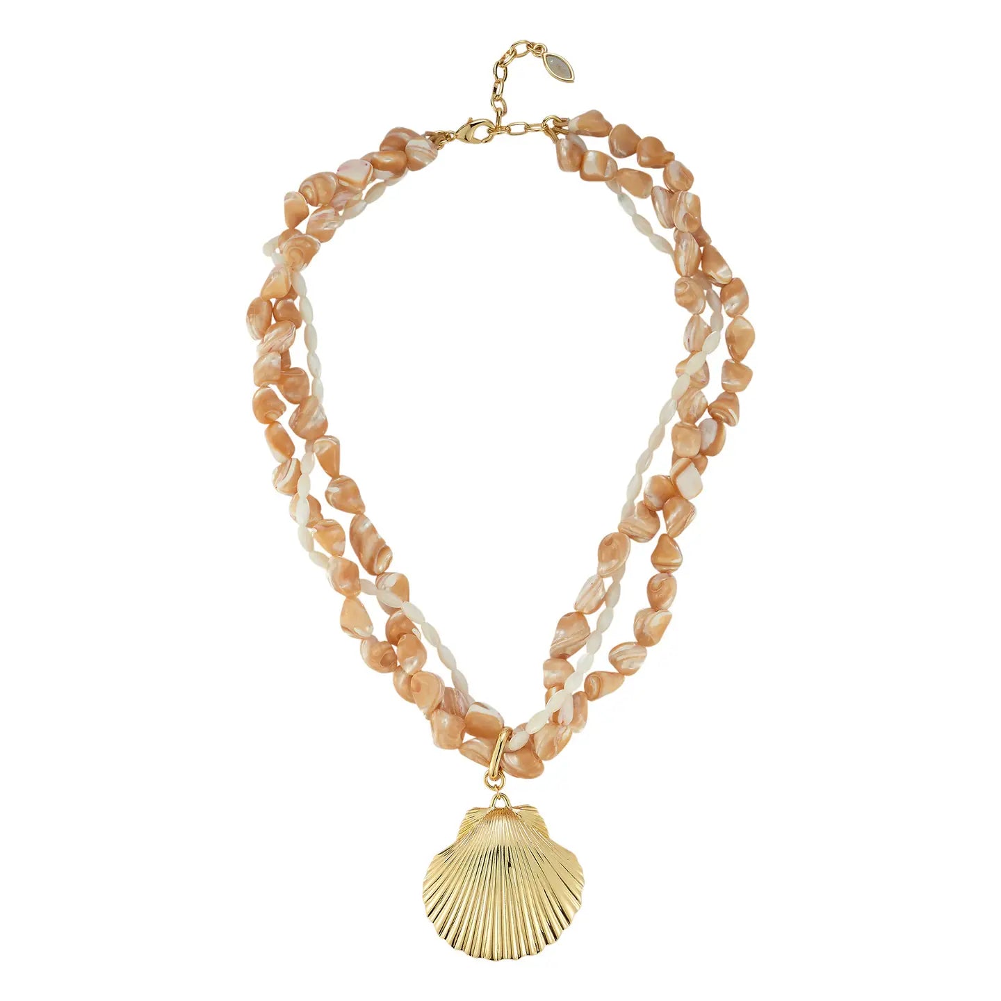 Anisha Shell Necklace by Mignonne Gavigan