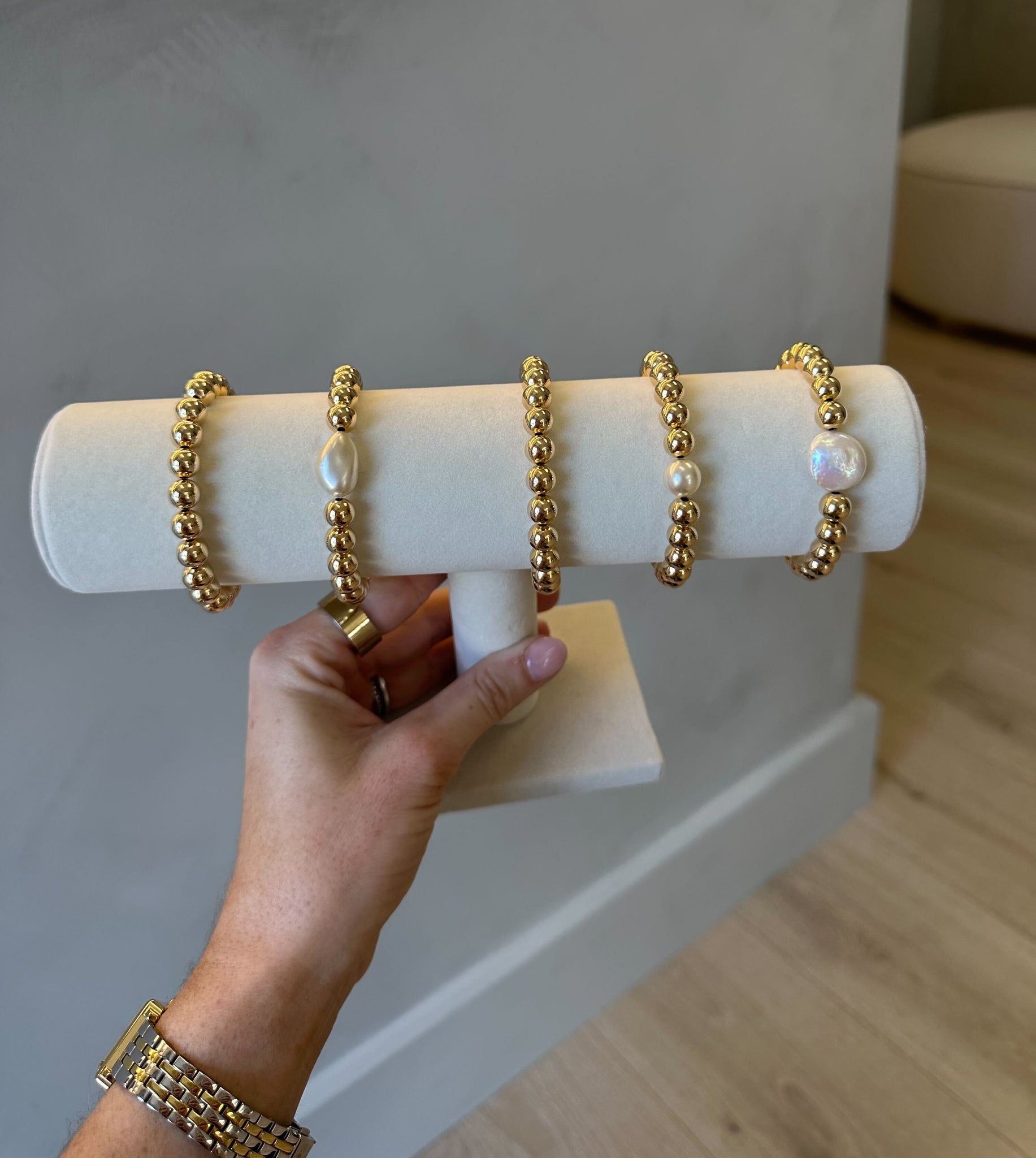 Large Beaded Bracelet